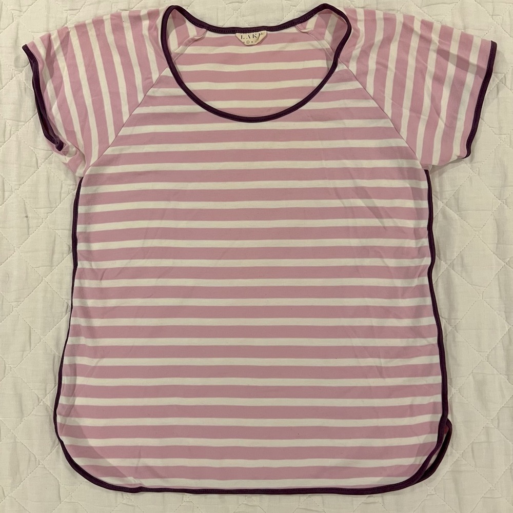 Lake Pajama Top, Orchid, 100% Pima Cotton, Size Small. So soft!